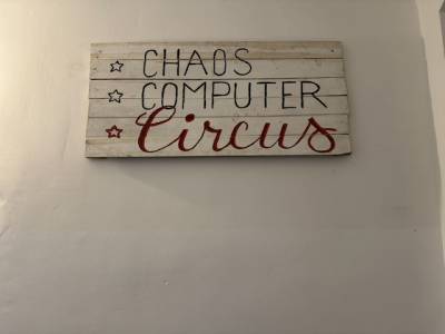  Sign "Chaos Computer Circus" 